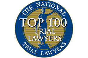 The National Top 100 Trial Lawyers - Badge